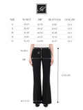 G-Line Women's Black Bootcut Pants - High Waisted Flare Leggings G-Line