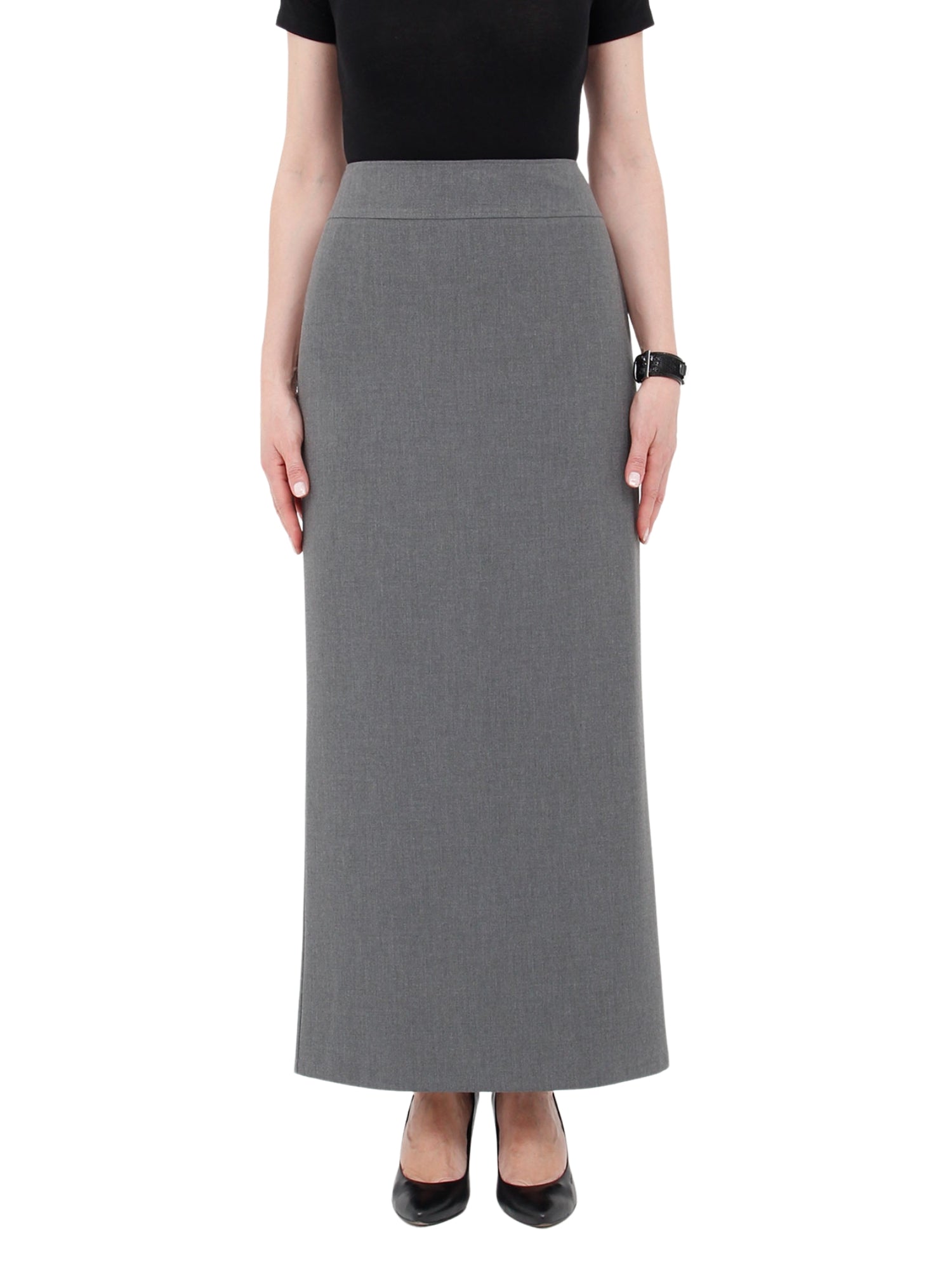 Maxi-Back-Slitted-Pencil-Skirt G-Line