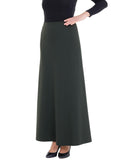 G-Line Khaki A-Line Style Comfy Maxi Dress Skirt G-Line
