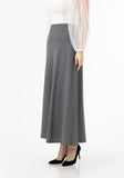 G-Line Grey A-Line Style Comfy Maxi Dress Skirt G-Line
