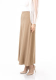 G-Line Camel A-Line Style Comfy Maxi Dress Skirt G-Line