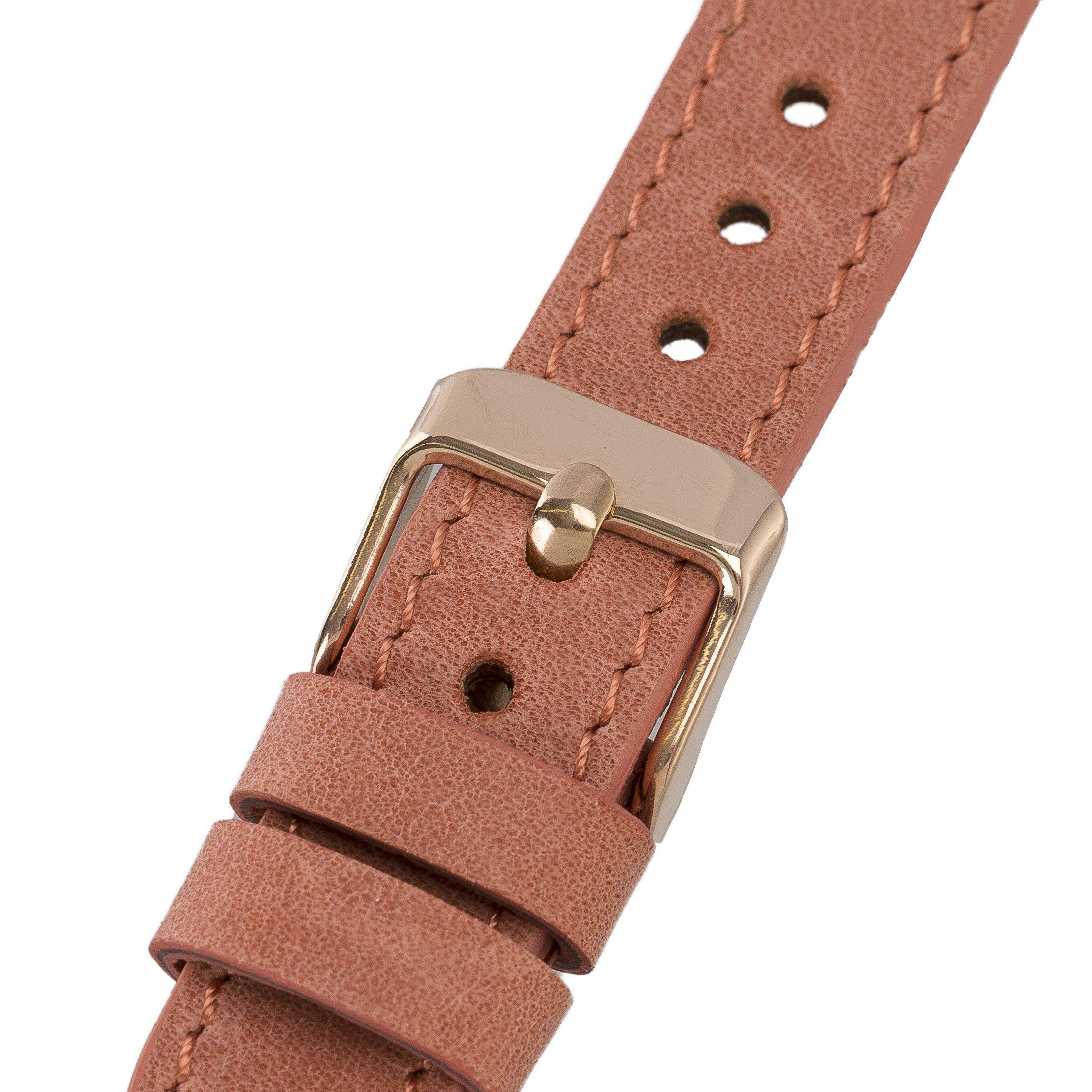 Leather Apple iWatch Strap with a Rivet Bayelon