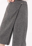 Guzella Women's Grey Midi Skirt Shorts Guzella