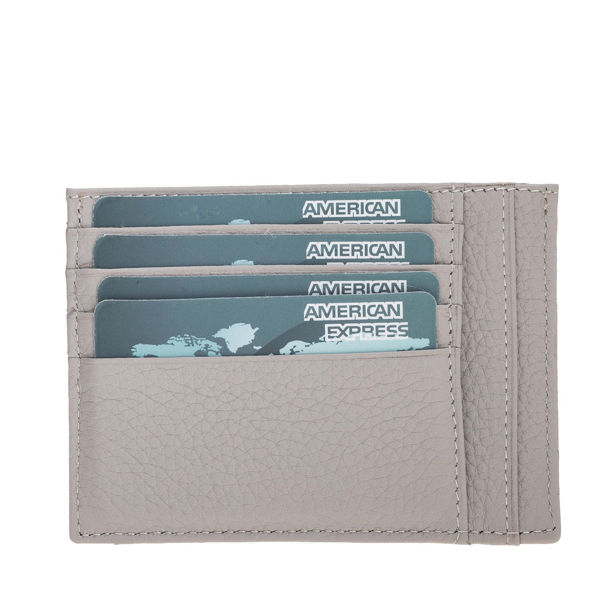Zip Slim Full Grain Leather Wallet & Card Holder Bayelon